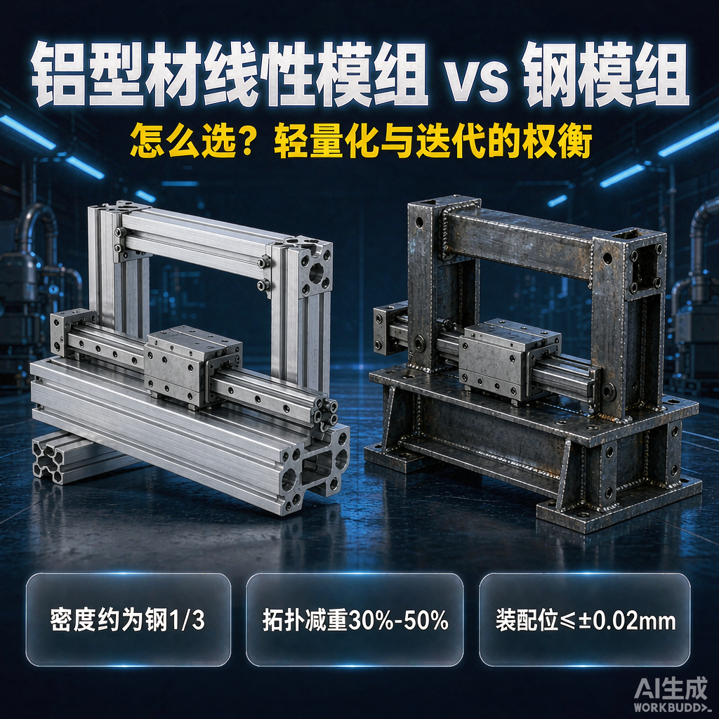 铝型材线性模组 vs 钢模组:怎么选?轻量化与迭代的权衡
