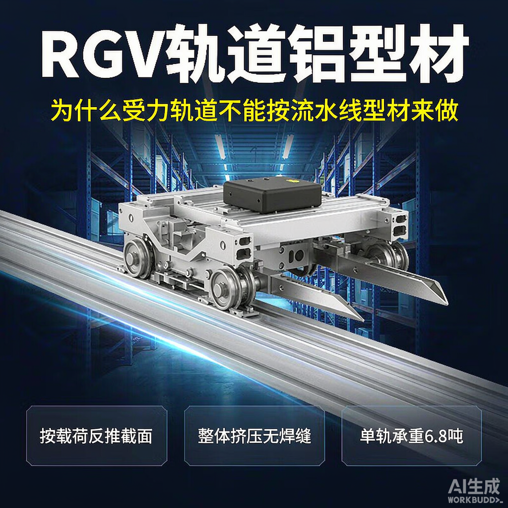 RGV 轨道铝型材:为什么受力轨道不能按流水线型材来做